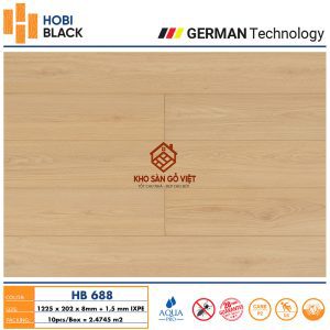 san go Hobi Black cot den 8mm HB688 1
