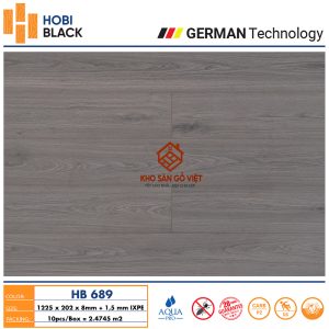 san go Hobi Black cot den 8mm HB689 1