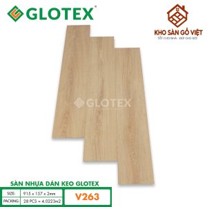 Sàn Nhựa Tự Dán Glotex V263
