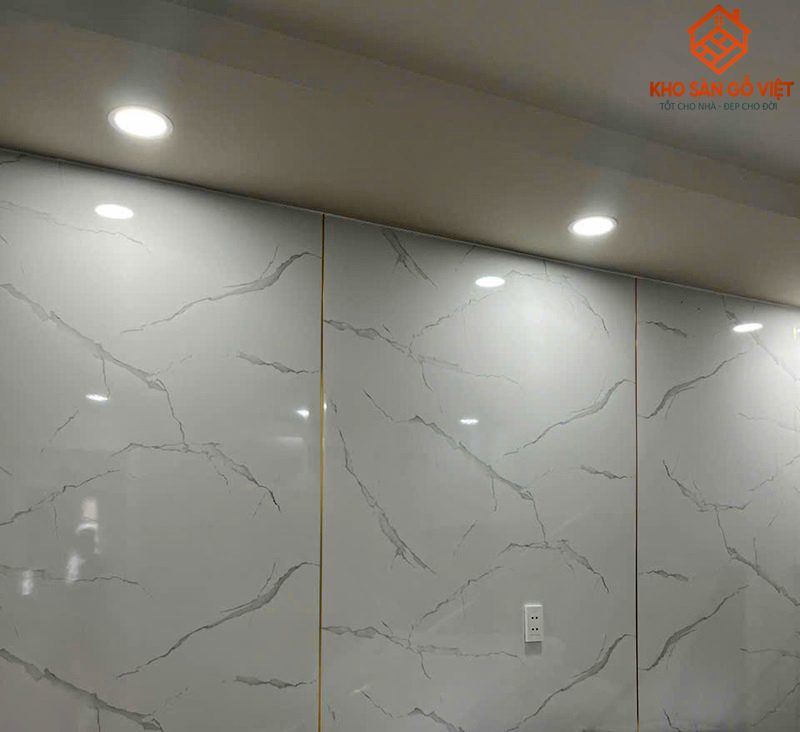 Công trình 50m2 tấm ốp PVC Hobi | chú Tuấn