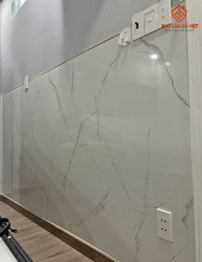 Công trình 50m2 tấm ốp PVC Hobi | chú Tuấn