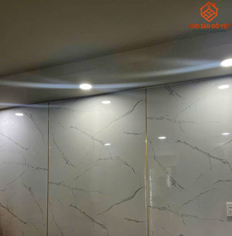 Công trình 50m2 tấm ốp PVC Hobi | chú Tuấn