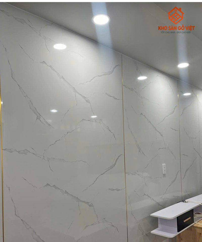 Công trình 50m2 tấm ốp PVC Hobi | chú Tuấn