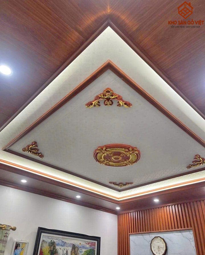Tổng hợp công trình ốp trần tường đẹp, hiện đại