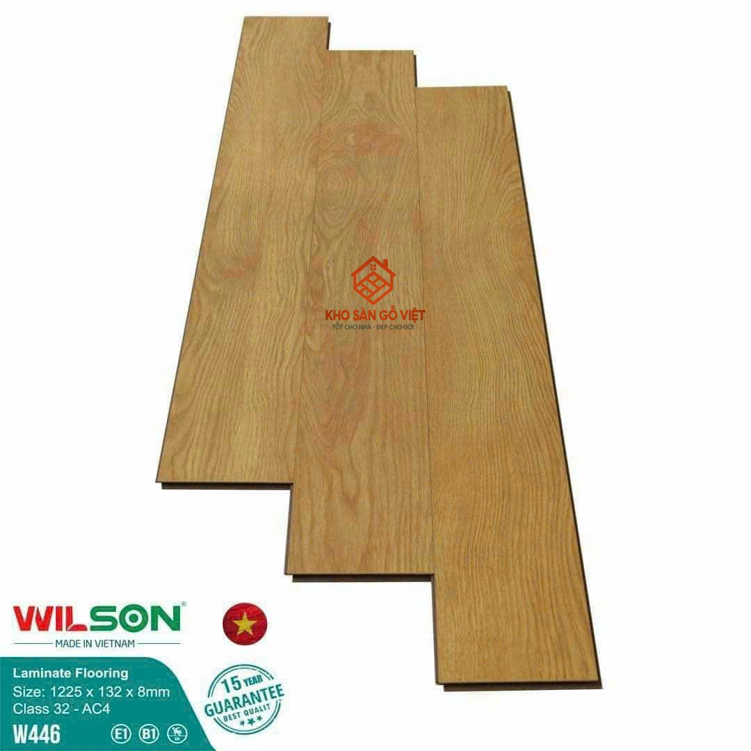 Công trình sàn gỗ Wilson 55m2 | chị Thắm