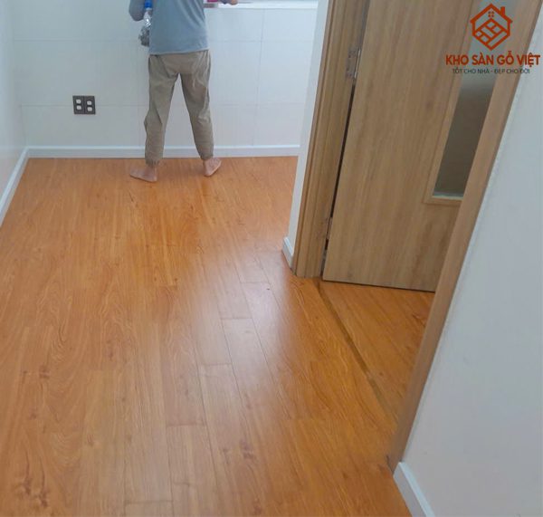sàn gỗ chung cư Camsan