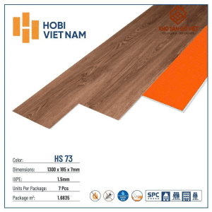 Sàn Nhựa Hobi Viet Nam 7mm (+1.5mm ixpe) HS 73