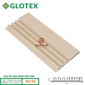 Tấm ốp lam sóng nội thất Glotex TN192