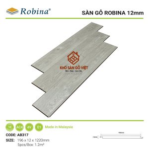 Sàn Gỗ Robina 12mm AB317