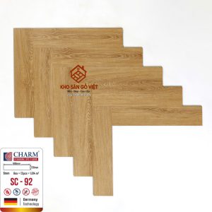 Sàn Nhựa Charm Wood Xương Cá SC92